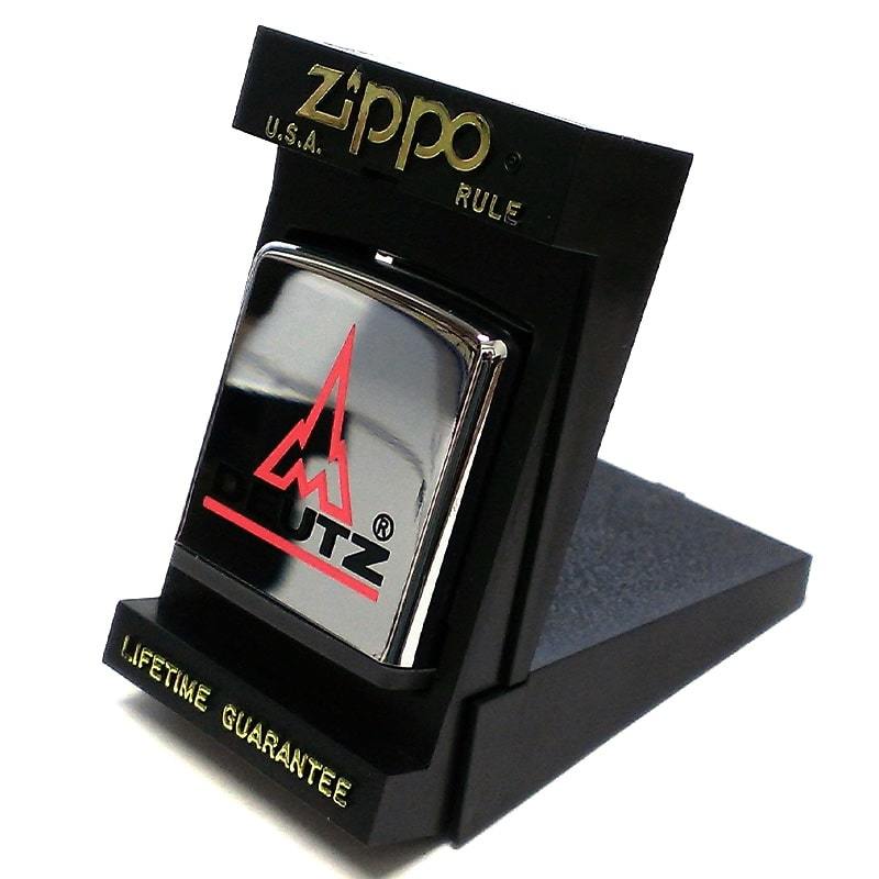 ZIPPO RULE 一点物 DEUTZ ジッポ ルール 巻き尺 珍しい レア 絶版 かっこいい テープメジャー ドイツ ロゴ ビンテージ レトロ シルバー_画像5