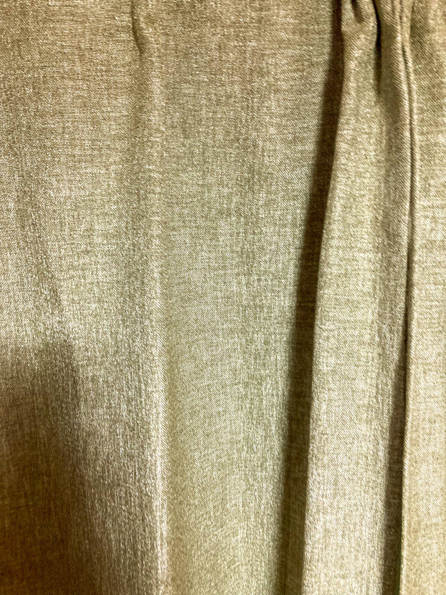 ニトリ カーテン 遮光カーテン 遮熱 遮音 幅100×丈178cm 2枚セット レーナ グリーン 緑 インテリア【826.3】_画像4