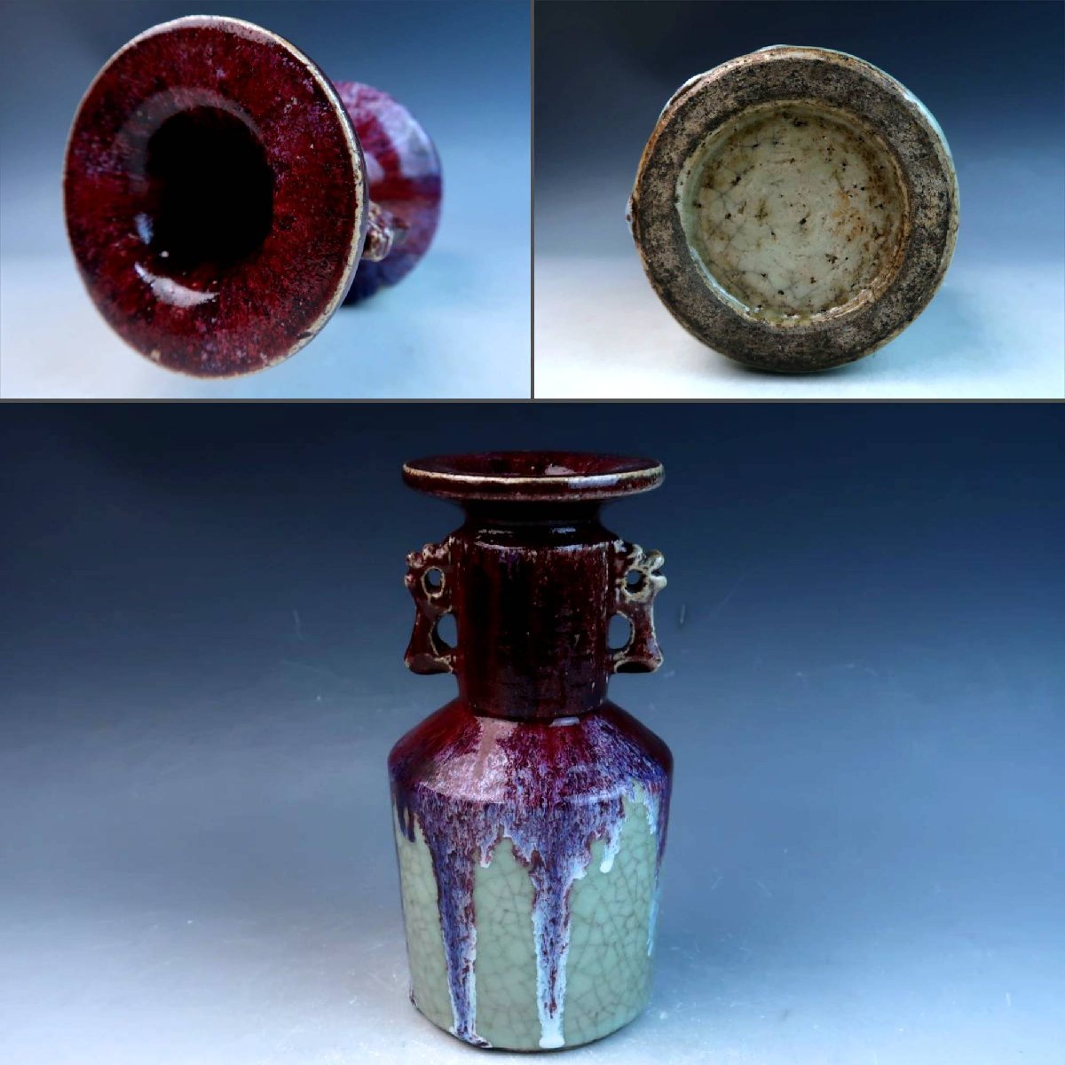 セール2023】 ヤフオク! - 花器 青磁 中国美術 花入 花瓶 mahrstore.com