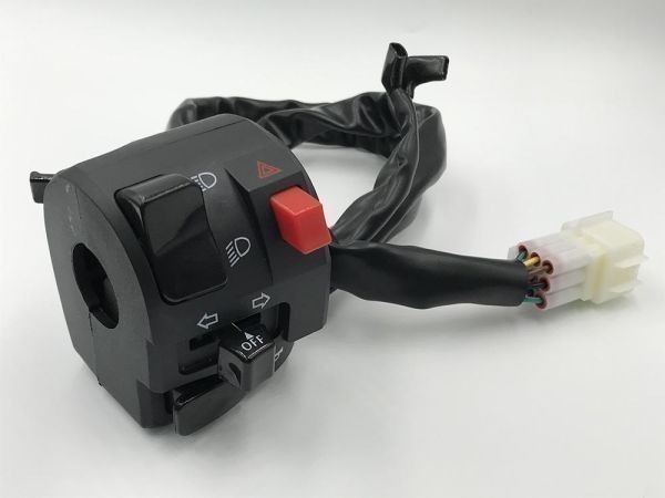 【左 ハンドル スイッチ ボックス】 送料無料 ヘッドライト 検索用) フォーサイト フュージョン ダイナFXDC G650GS SERTAO KZT00D_画像2