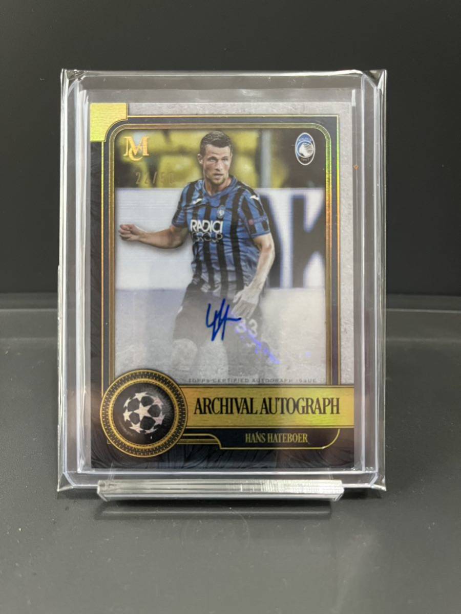 1円出品】50枚限定 Hans Hateboer Topps Museum Collection UCL 2019