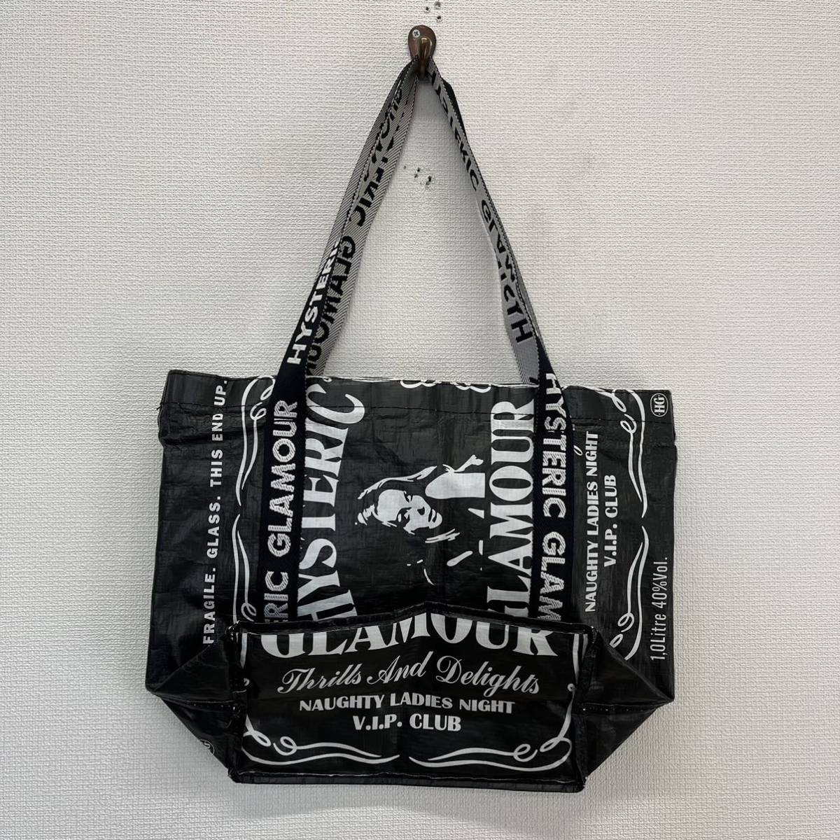 HYSTERIC GLAMOUR ヒステリックグラマー WHISKY トート ペーパーバッグ