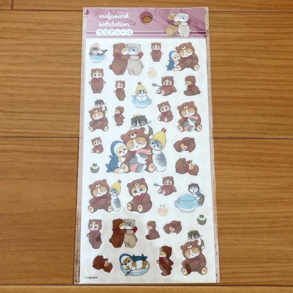 tato様専用 mofusand展 切手風シール&クリアシール 3点セット|PayPay