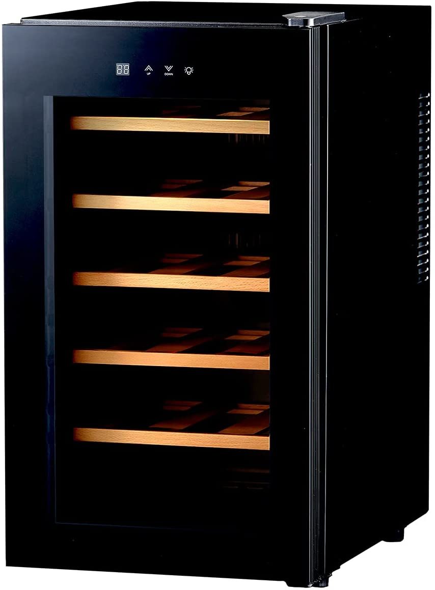  great popularity commodity wine cellar 18ps.@ storage BWC-018PS black Japan Manufacturers made peru che adoption compact model quiet sound type domestic support center PlusQ