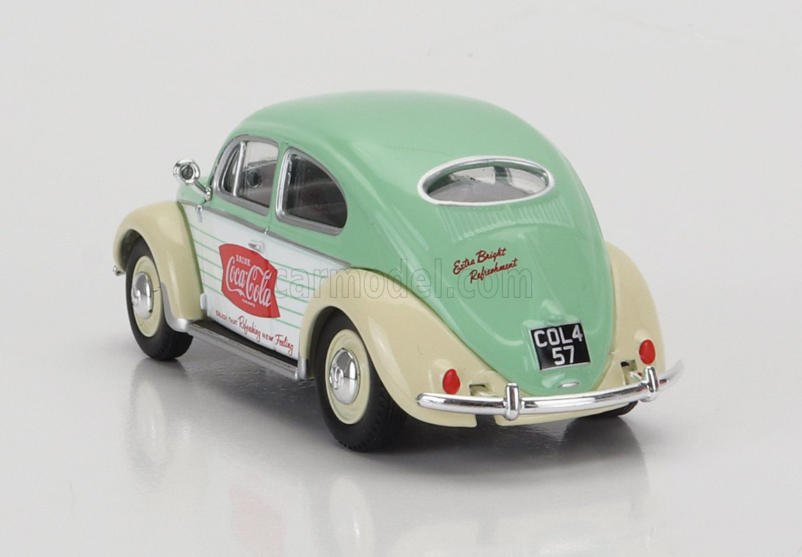 コーギー 1/43 フォルクスワーゲン ビートル コカ・コーラ Corgi Volkswagen Beetle COCA-COLA ミニカー_画像3