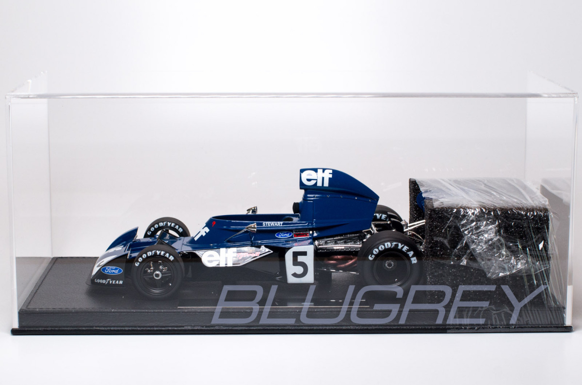 GP REPLICAS 1/18tireruF1 Ford Elf #5 домкрат -* Stuart 1973 world Champion TYRRELL FORD ELF