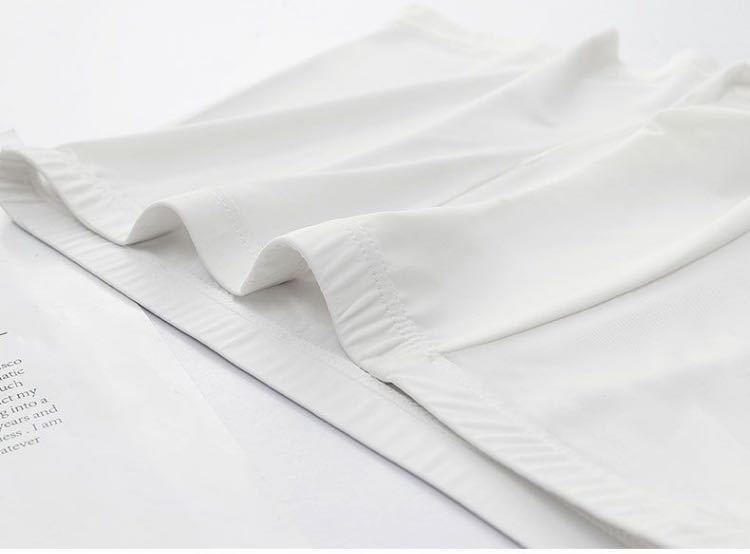 ボクサー ブリーフ パンツ 3D アイスシルク シームレス ショーツ　2枚セット　通気性抜群　白xl 冷感パンツ　最高着心地