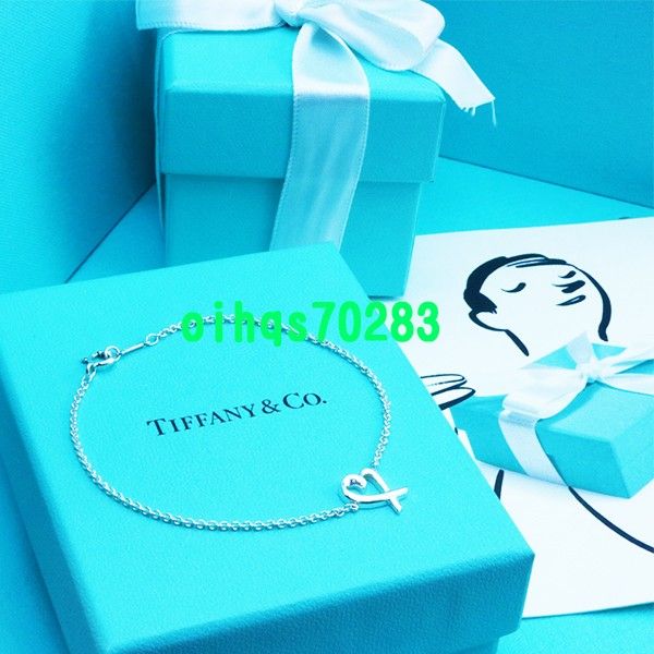 新品　未使用 TIFFANY &Co. ティファニー ラビングハートブレスレット