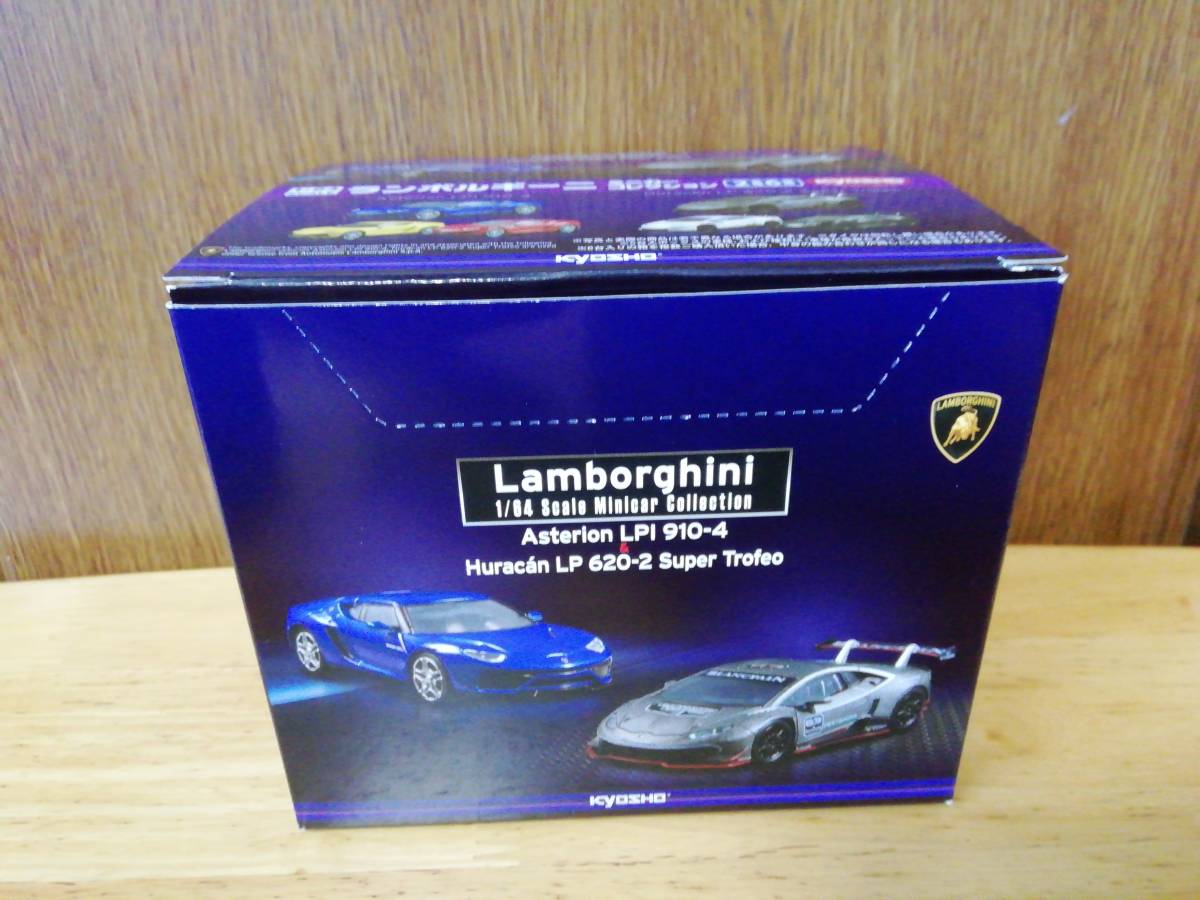 京商 1/64 ランボルギーニ　ブリスター未開封　6台セット コンプ　アステリオン LPI910-4　ウラカン lp620-2 Super Trofeo