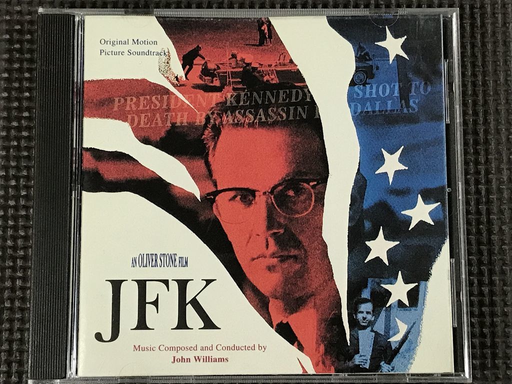 JFK オリジナル・サウンドトラック　CD　AN OLIVER STONE FILM JFK　Original Motion Picture Soundtrack　1991ジョン・ウィリアムズ　_画像1