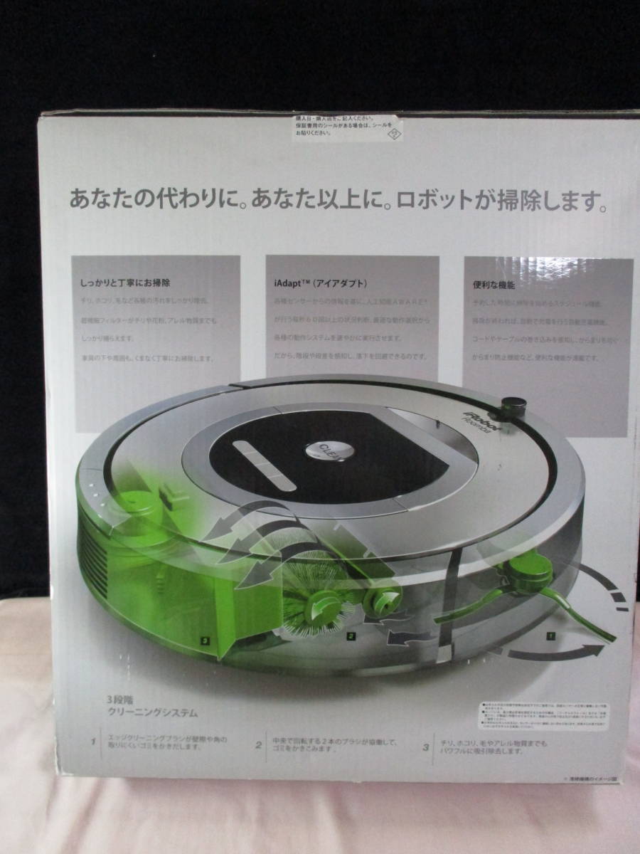 .] roomba 770 iRobot Roomba automatic . cleaning robot day main specification regular goods 2012 year made used beautiful goods 