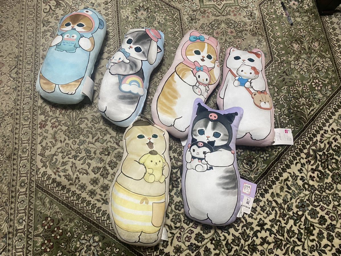春先取りの モフサンド mofusand ダイカットクッション 全種類セット アベイル サンリオ その他 春先取りの モフサンド mofusand ダイカットクッション 全種類セット アベイル サンリオ その他