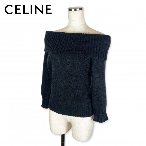 CELINE ウールカシミア セーター-