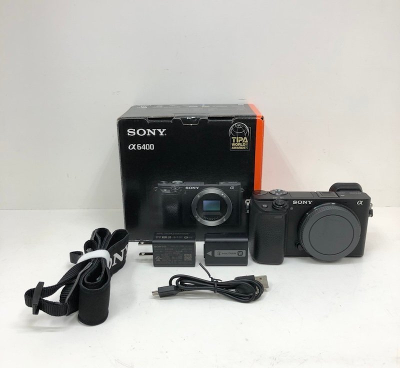 今年人気のブランド品や SONY α6400 ILCE-6400 ミラーレス一眼カメラ