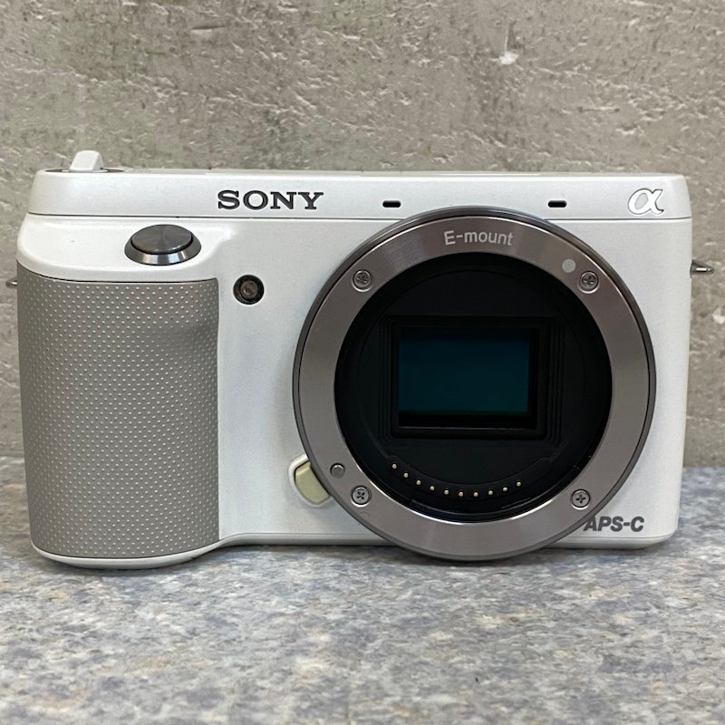 SONY ソニー ミラーレス一眼 カメラ α NEX-F3 ホワイト ボディ + 18