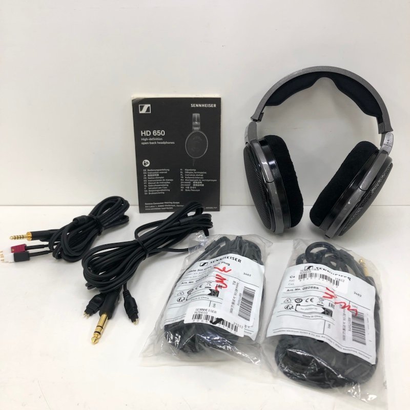 注目 SENNHEISER 230821RM400069 HD650 ヘッドホン ゼンハイザー