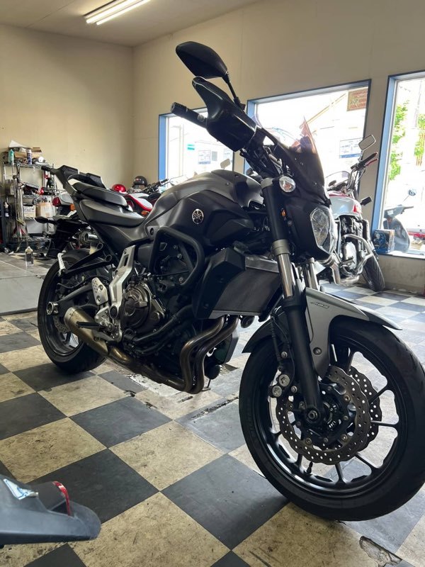 実働！！　YAMAHA　MT-07！検索　R２５　R３　R１　R６　YZF　Z２５０　ヴェルシス１０００　Z４００　Z１２５　MT２５　MT３_画像2