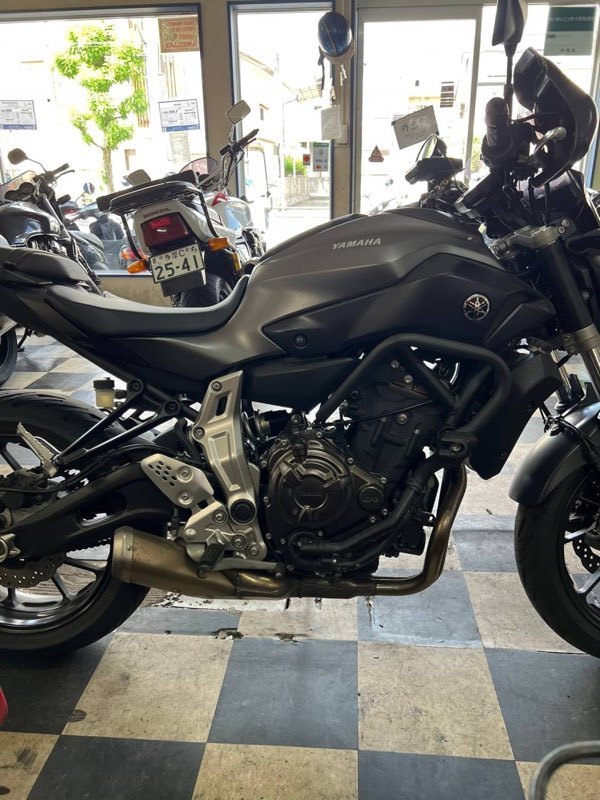 実働！！　YAMAHA　MT-07！検索　R２５　R３　R１　R６　YZF　Z２５０　ヴェルシス１０００　Z４００　Z１２５　MT２５　MT３_画像9