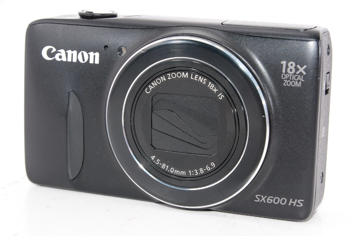 輝い 【オススメ】Canon デジタルカメラ PSSX600HS(BK) 光学18倍ズーム