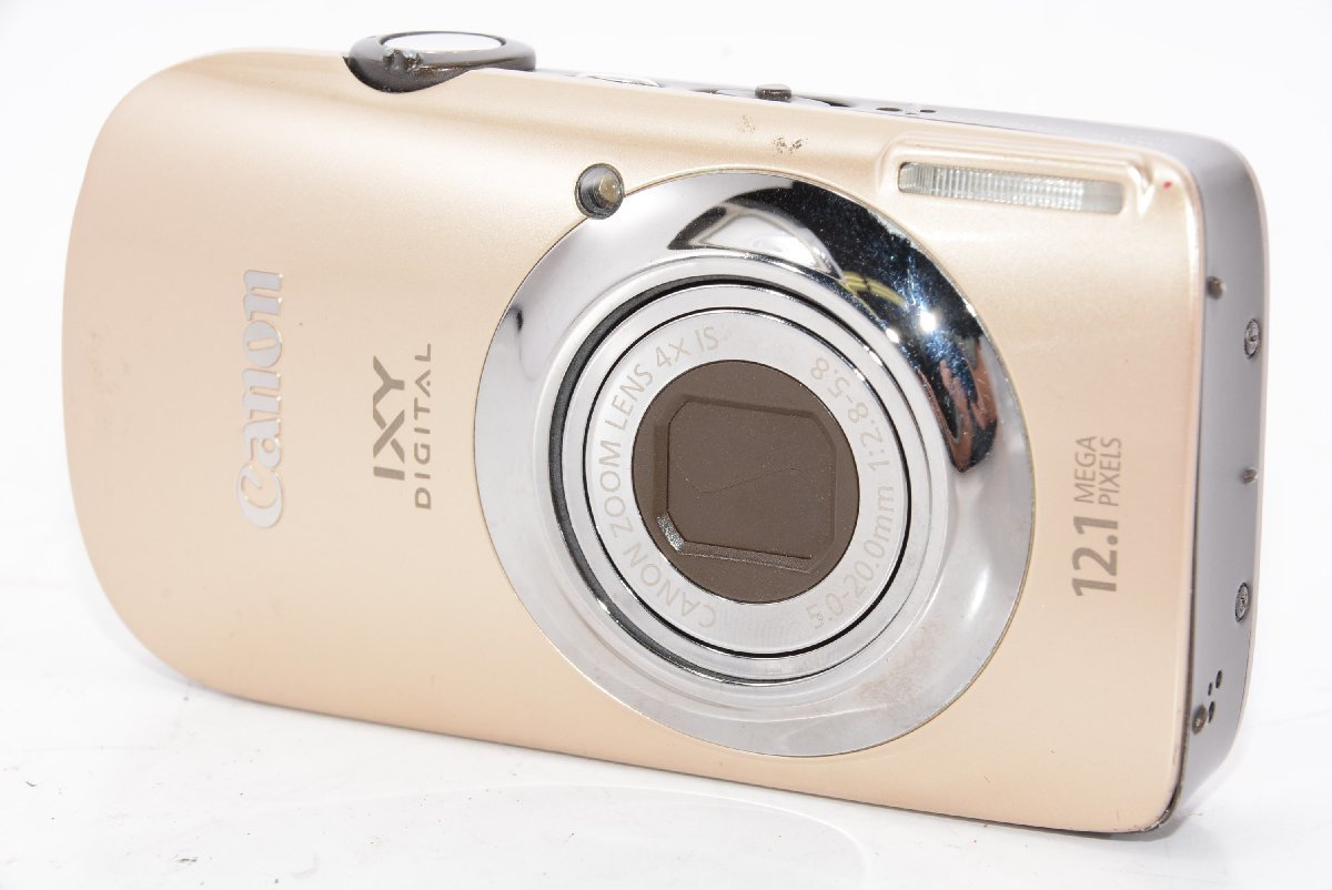 美品】Canon IXY 10S デジカメ ゴールド-