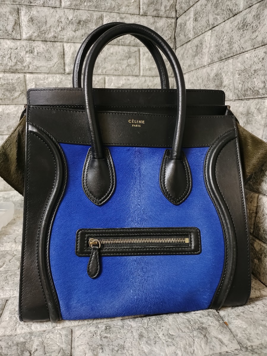 CELINE セリーヌ ラゲージ　バッグ　レディース