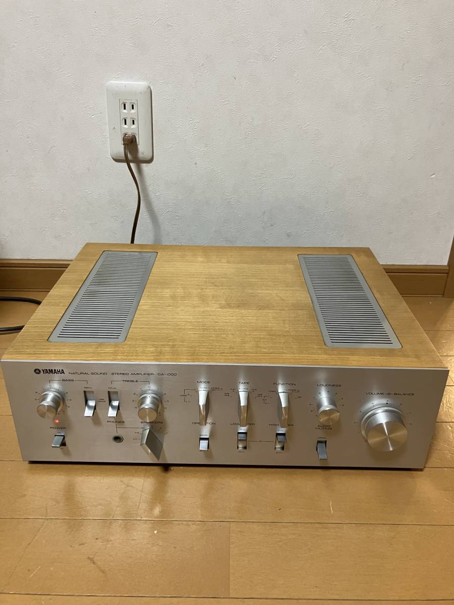 最安値挑戦】 ヤマハ アンプ YAMAHA CA-1000 YAMAHA