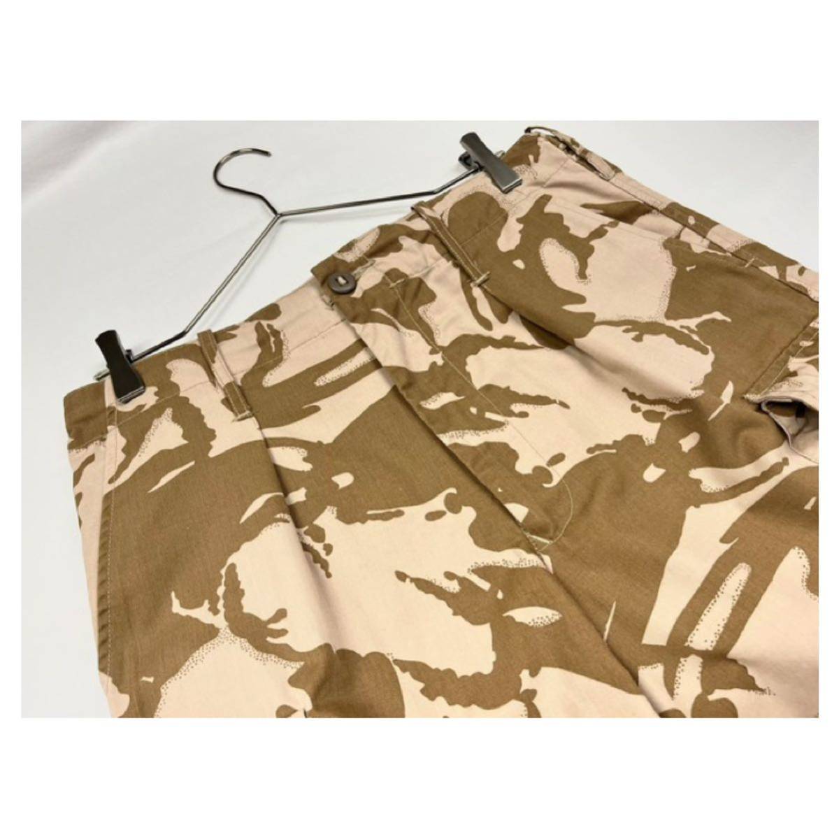 1990's British army DPM desert camo shorts ハーフパンツ ミリタリー_画像1