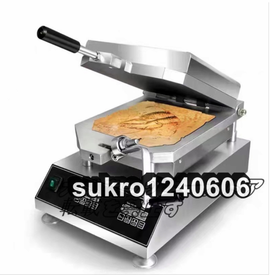せんべい焼き機 電気 イカせんべい プレス式 両面焼き単相 ス せんべい焼き機 電気 イカせんべい プレス式 両面焼き単相 ス