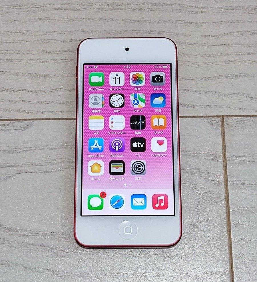 iPod Touch 第7世代 128GB PRODUCT RED プロダクトレッド|PayPayフリマ