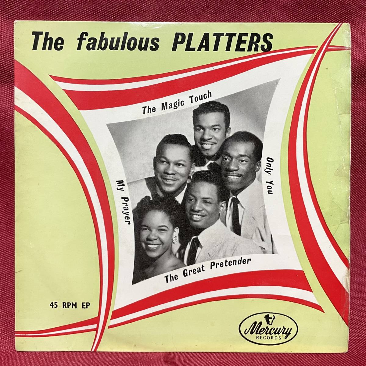 ◆UKorg7”EP!◆THE PLATTERS◆THE FABULOUS PLATTERS◆_画像2