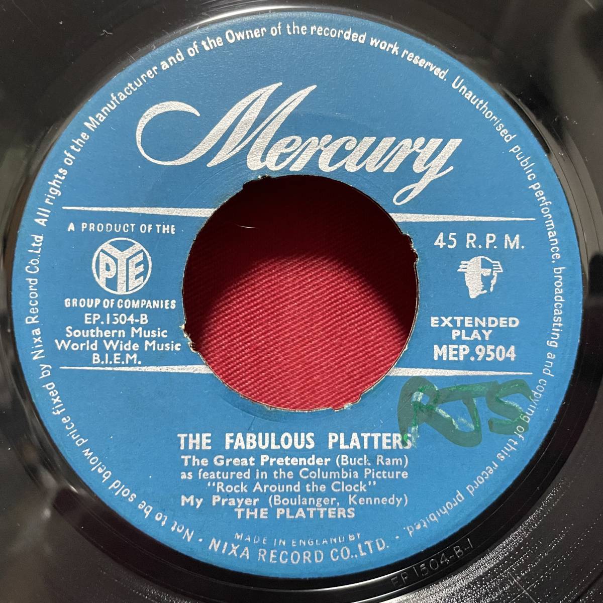 ◆UKorg7”EP!◆THE PLATTERS◆THE FABULOUS PLATTERS◆_画像5