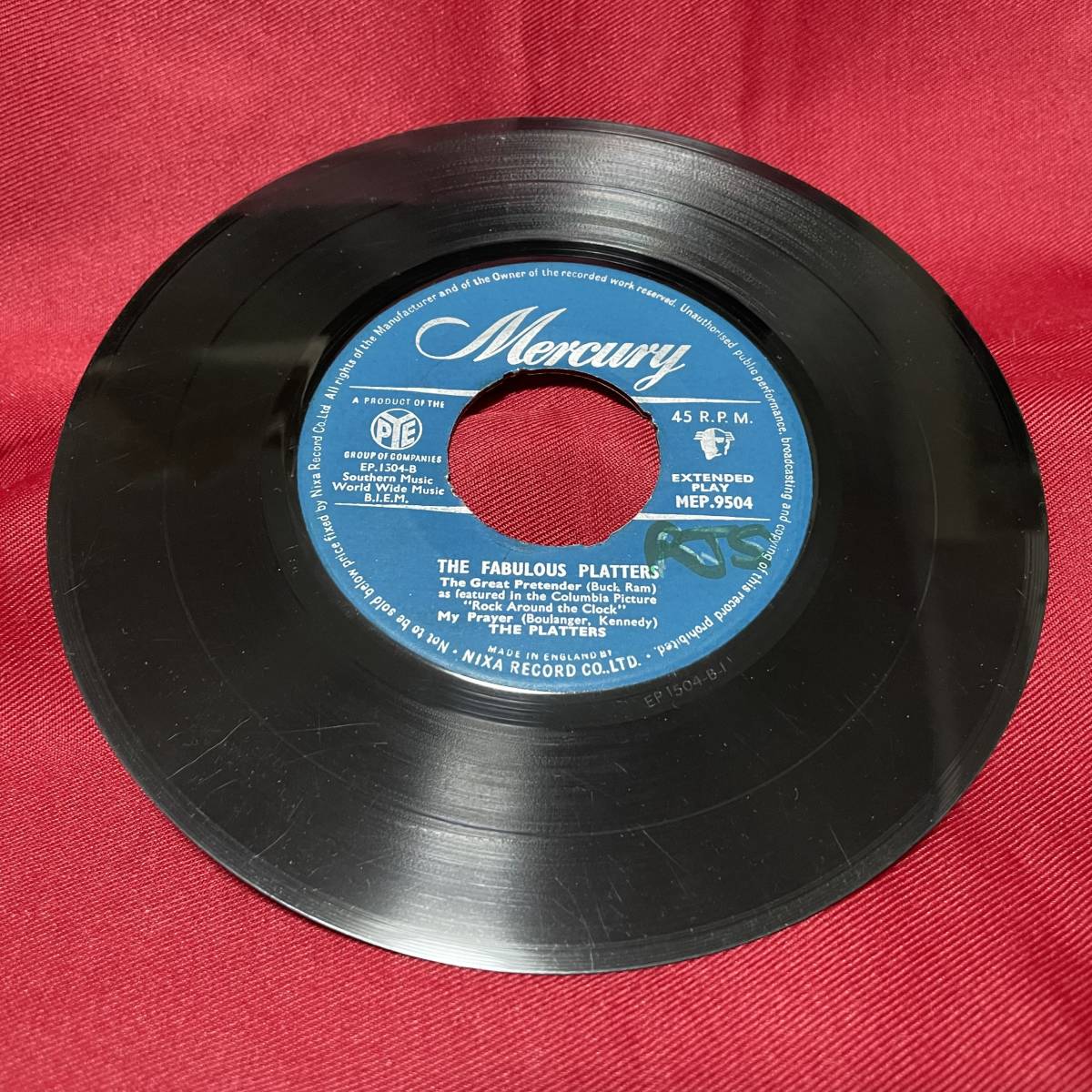 ◆UKorg7”EP!◆THE PLATTERS◆THE FABULOUS PLATTERS◆_画像7