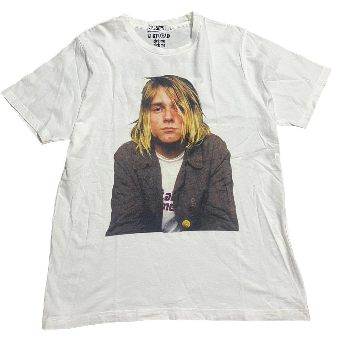 続々値下げ!】 希少サイズ HYSTERIC GLAMOUR KURT COBAIN ヒステリック