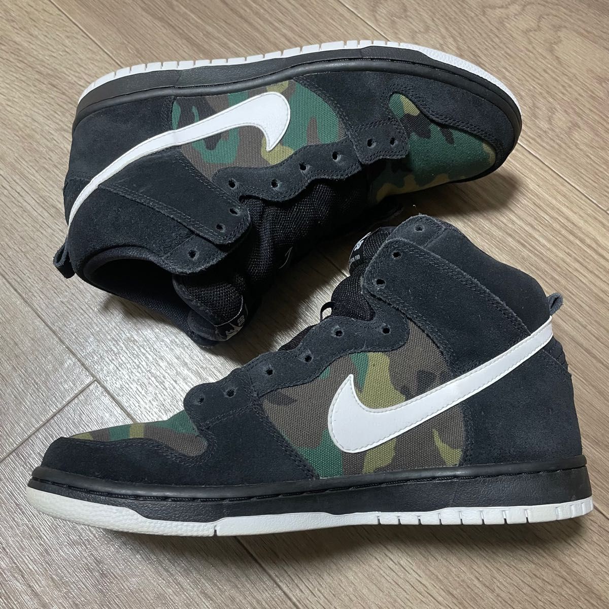 【最終値引】NIKE SB DUNK HIGH PRO “Black and Camo”