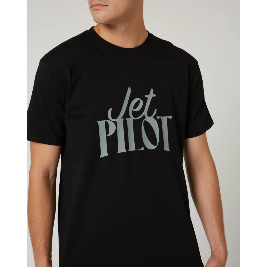 ジェットパイロット JETPILOT 2024 Tシャツ メンズ マリン 送料無料 コントラスト Tシャツ S23601 ブラック M_画像5