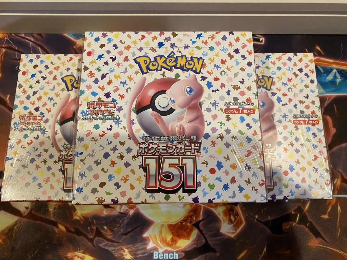 ポケモンカード151 【シュリンク付き】新品未開封 3BOX ワン