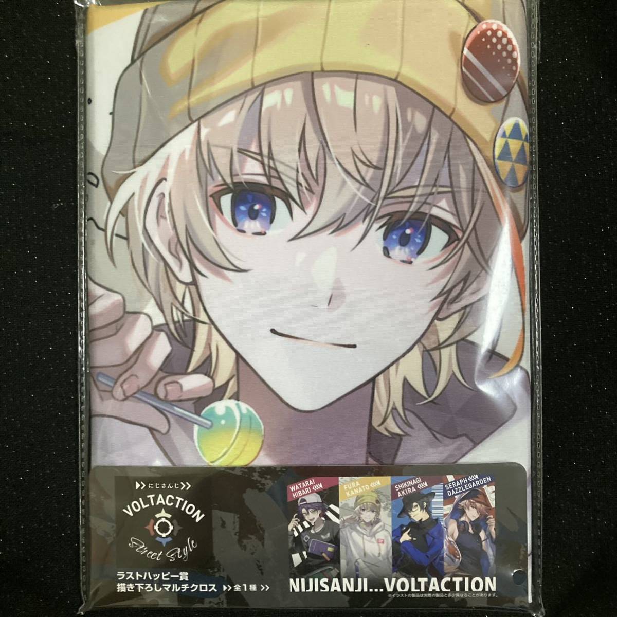 にじさんじ ラストハッピー賞 描き下ろし マルチクロス にじさんじ ラストハッピー賞 描き下ろし マルチクロス