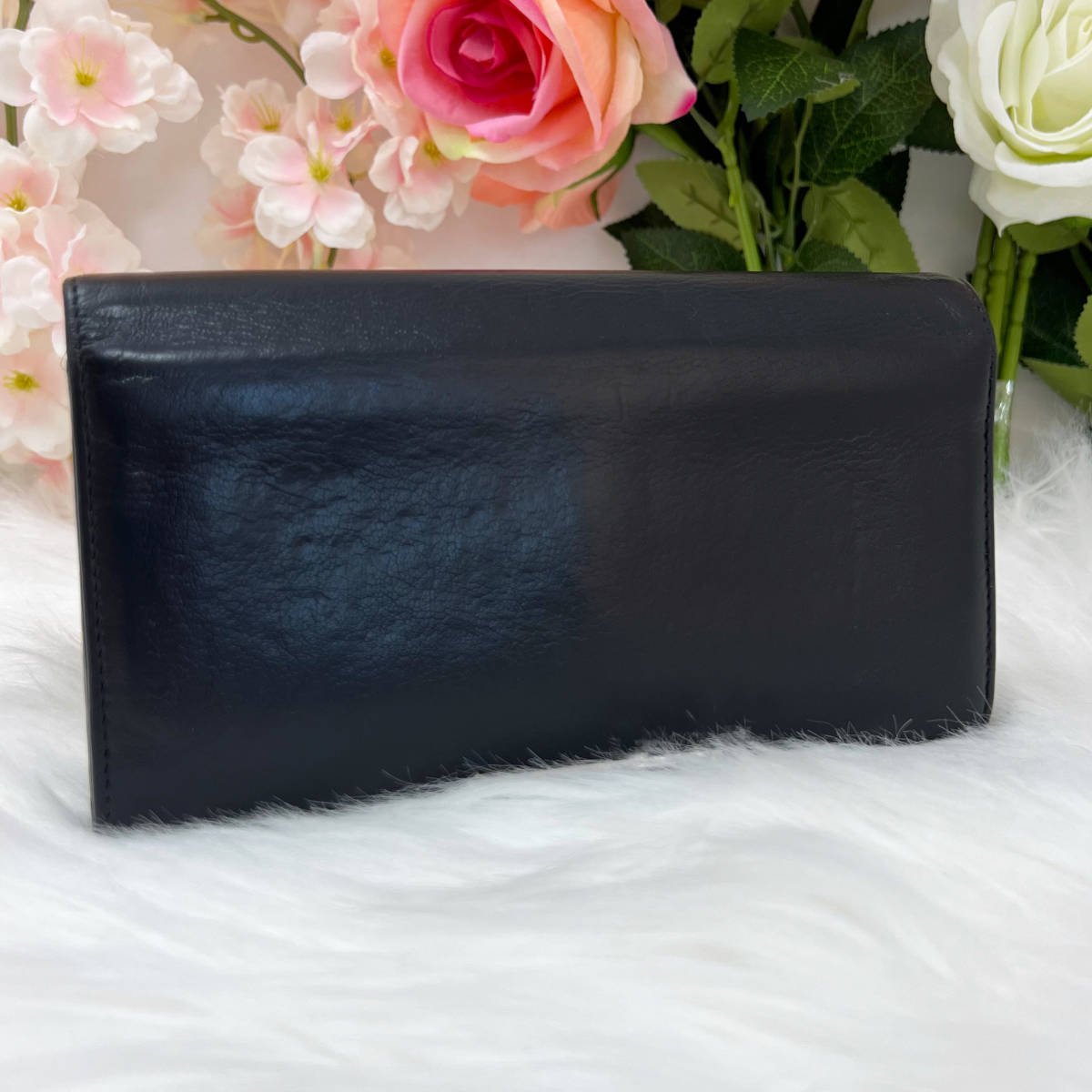 1円スタート CHANEL シャネル ココマーク ラッキークローバー 2つ折り