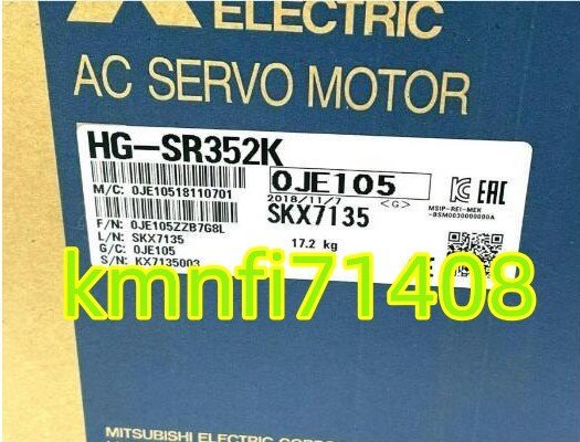 高品質の激安 【新品】三菱電機 サーボモーター HG-SR352K ☆保証6ヶ月