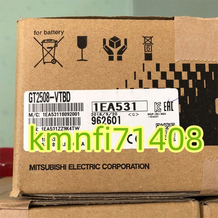 高質 【新品】 三菱電機 表示器GOT GT2508-VTBD タッチパネル ☆6ヶ月