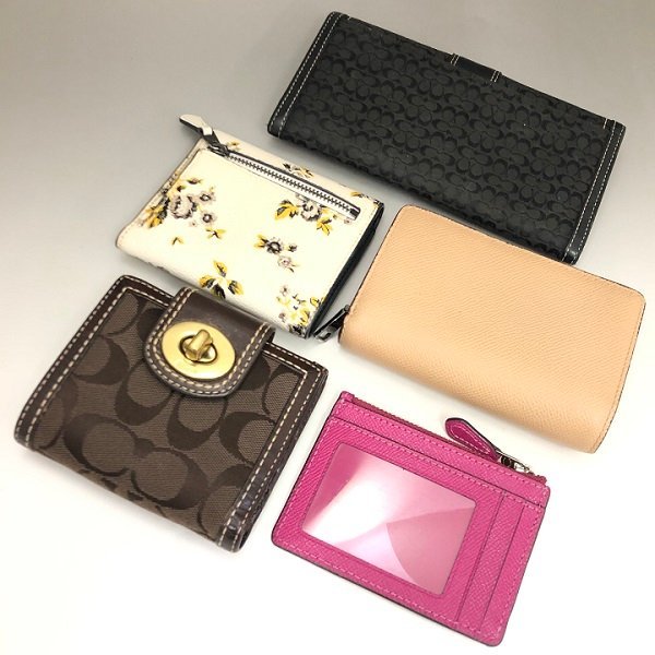 未使用含 COACH コーチ 財布 長財布 コインケース 5点セット まとめ