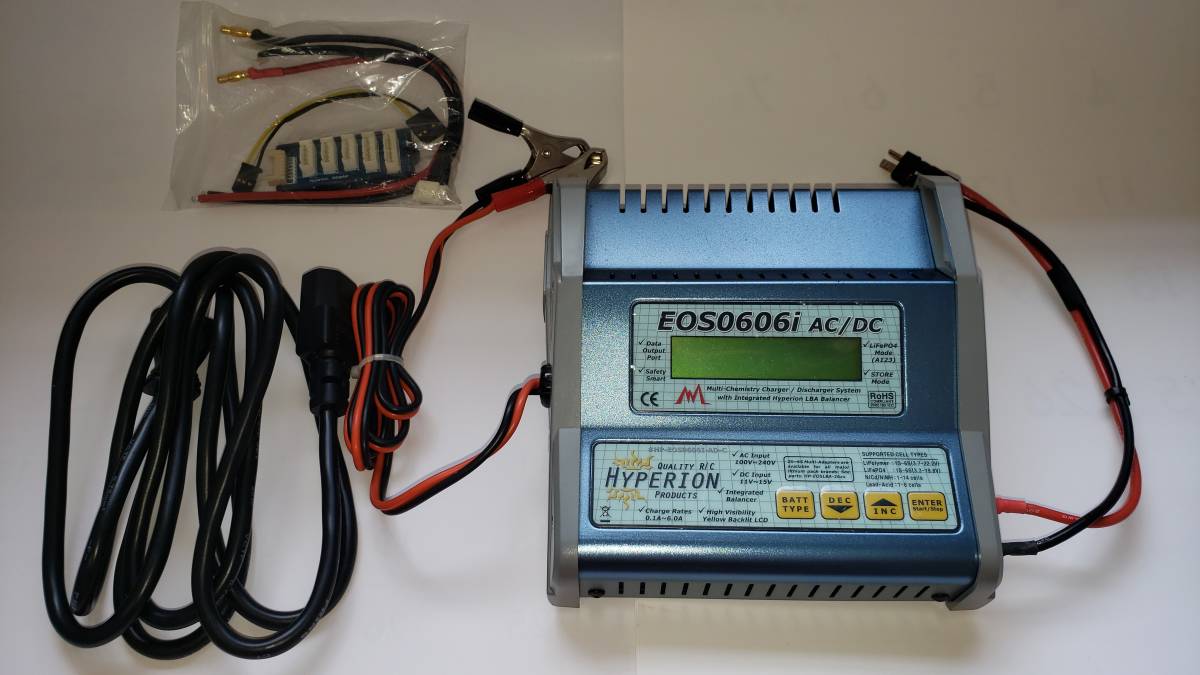 高い素材 充電器 HYPERION EOS0606i バッテリー、充電器 - mbararanews