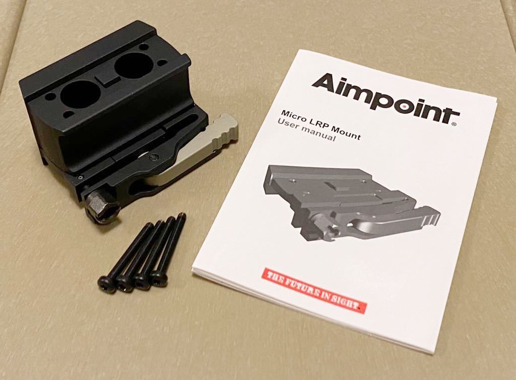 Aimpoint実物Micro LRP Mount Spacer High 39mmトレポンPTW T1マウントT2 Unity Tactical Fast Scalarworks Larue LT751 Geissele MWS MCX