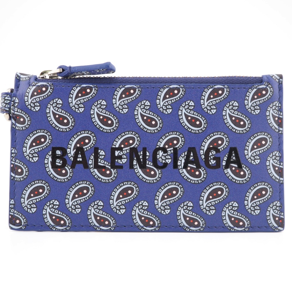 驚きの値段 レザー ペイズリー 594548 BALENCIAGA/バレンシアガ カード