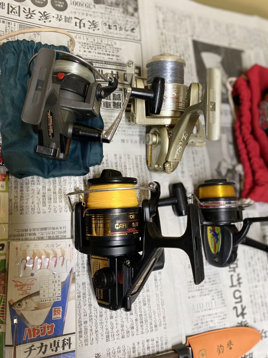 ダイワ シマノ リール OLYMPIC DAIWA RYOBI スピニングリール リョービ