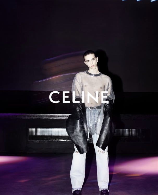 21AW Celine セリーヌ ウェスリージーンズ 27 デニム エディスリマン 2N851033S クラッシュ 2021_画像2