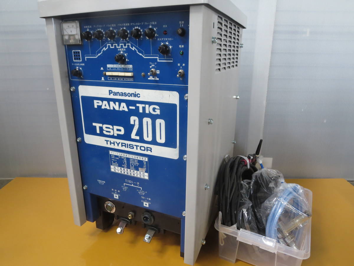 激安 【中古整備品】Panasonic製 YC-200TSPサイリスタ制御直流TIG溶接機 (※状態抜群で即使用可能です!) TIG溶接機 激安 【中古整備品】Panasonic製 YC-200TSPサイリスタ制御直流TIG溶接機 (※状態抜群で即使用可能です!) TIG溶接機