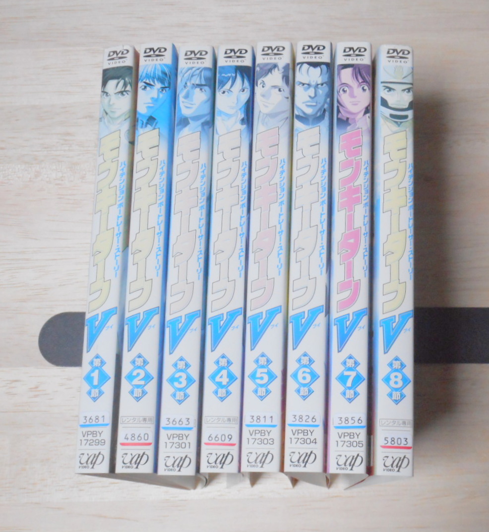 今ならほぼ即納! レンタル落ち・ 多少難あり モンキーターン 全8巻
