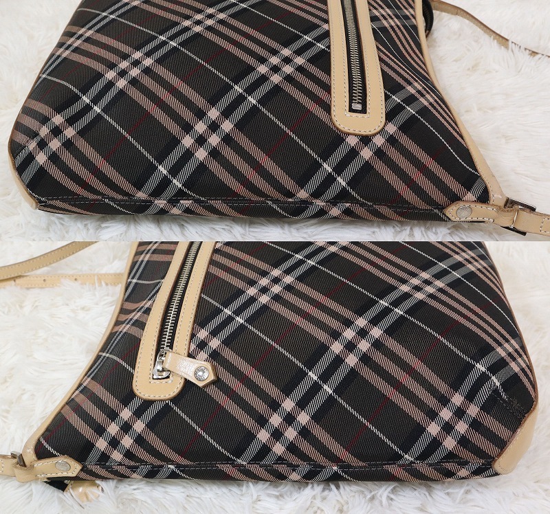 美品 BURBERRY BLUE LABEL バーバリーブルーレーベル ショルダーバッグ