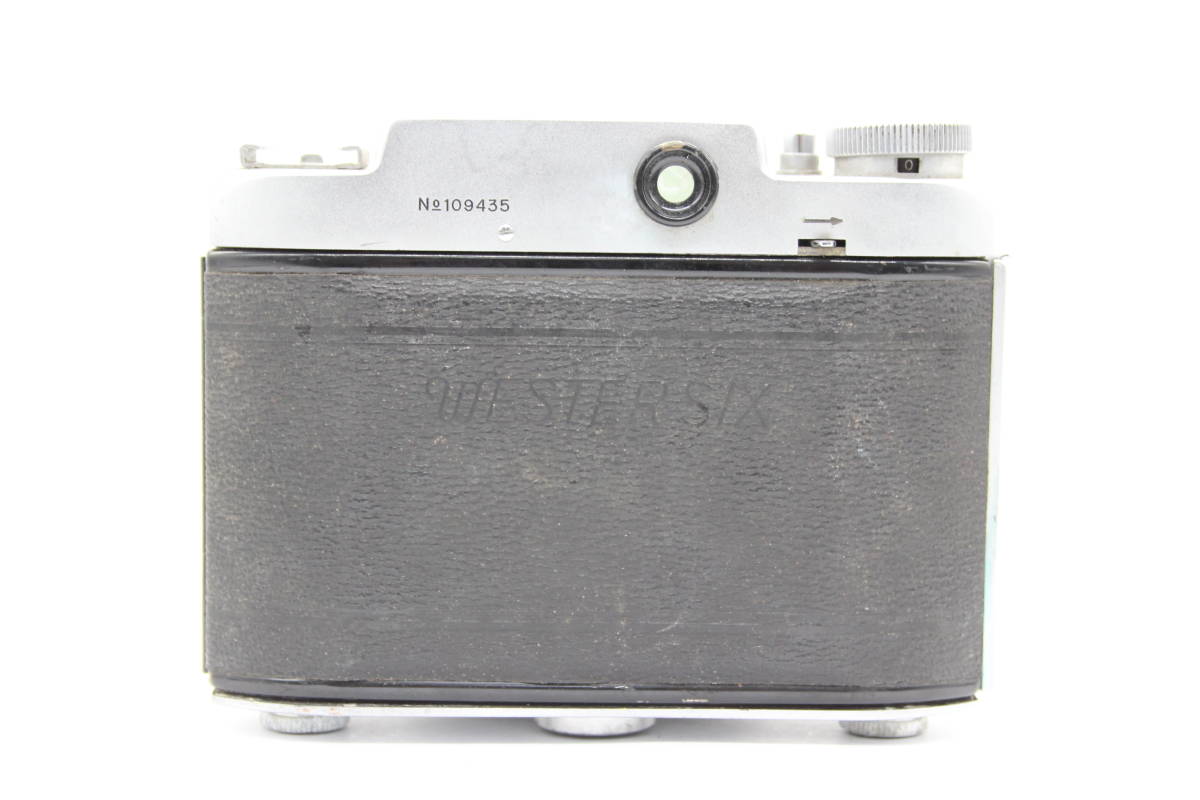 【訳あり品】 ウェスター Wester Autorol Wescon 7.5cm F3.5 蛇腹カメラ C9370の画像4